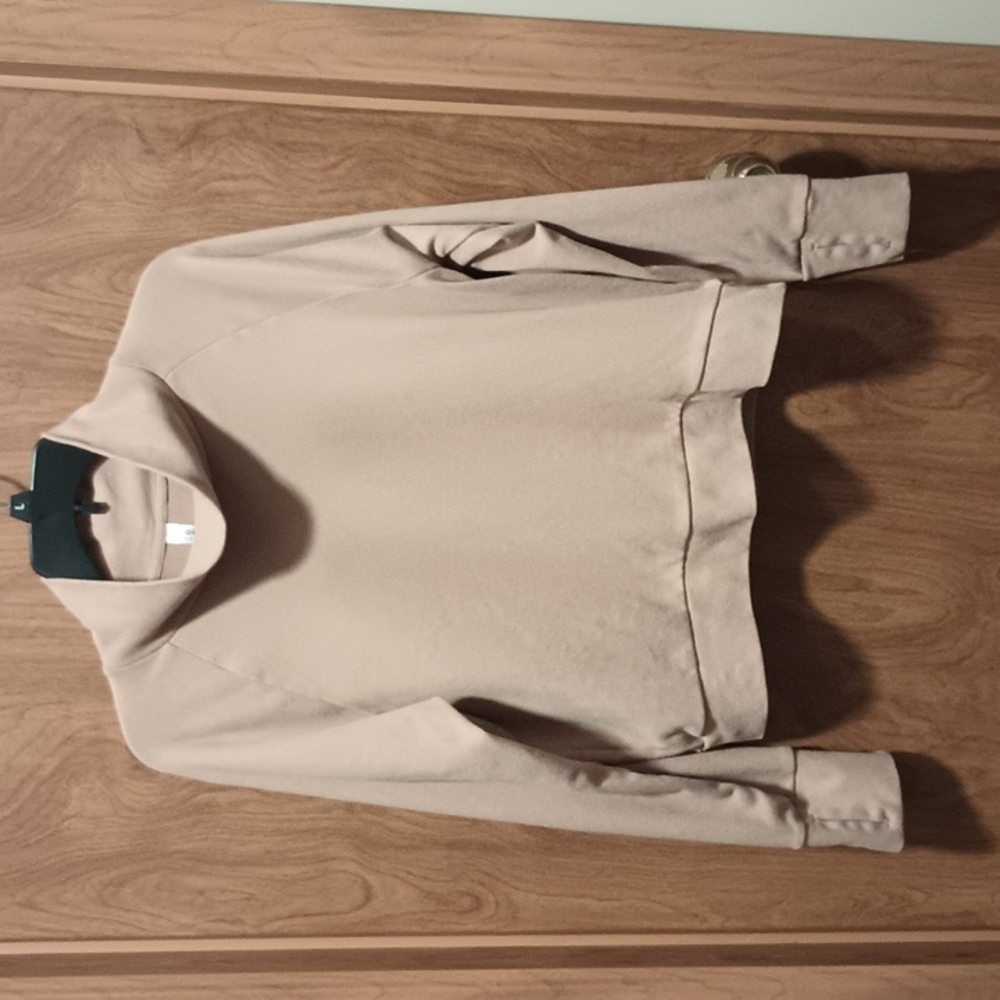 Kyodan Outdoor Mock Neck Crop Top Shirt L NWOT